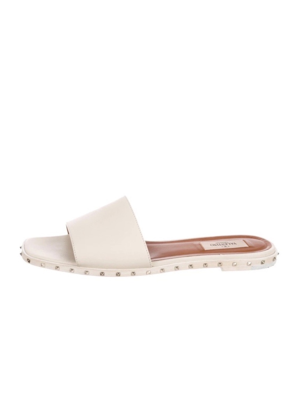 Valentino Rockstud Accents Leather Slides
Women's Size: 7.5 | IT 39 - Picture 3 of 7